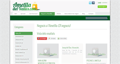 Desktop Screenshot of ametlladelvalles.com